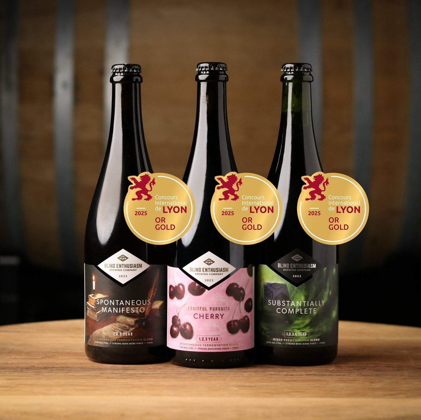 Triple Gold at the 2025 Concours International de Lyon