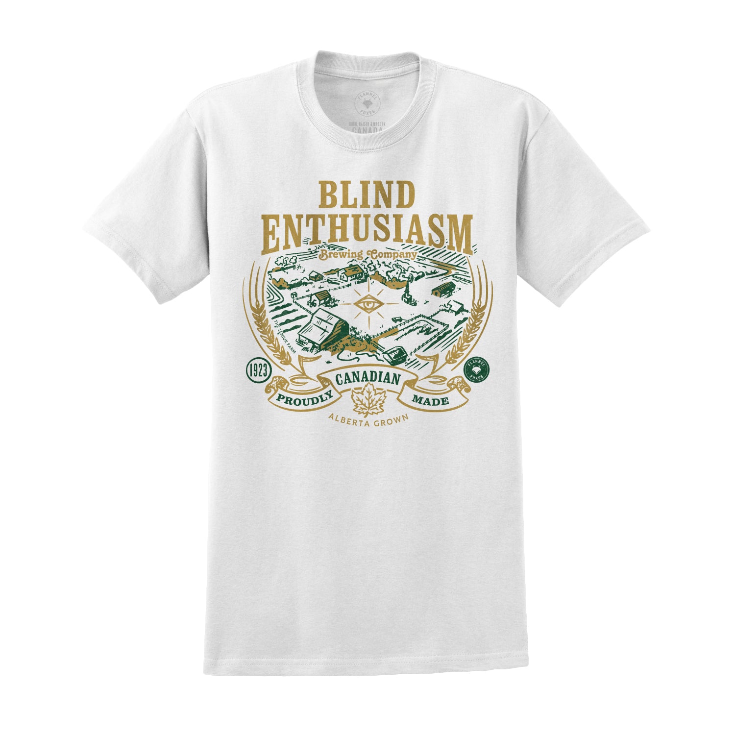 Blind Enthusiasm x Flannel Foxes Collab Shirt
